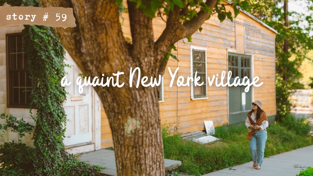 🍂Early Autumn in a Quaint and Picturesque New York Village | Slow Day Trip to Cold Spring NY