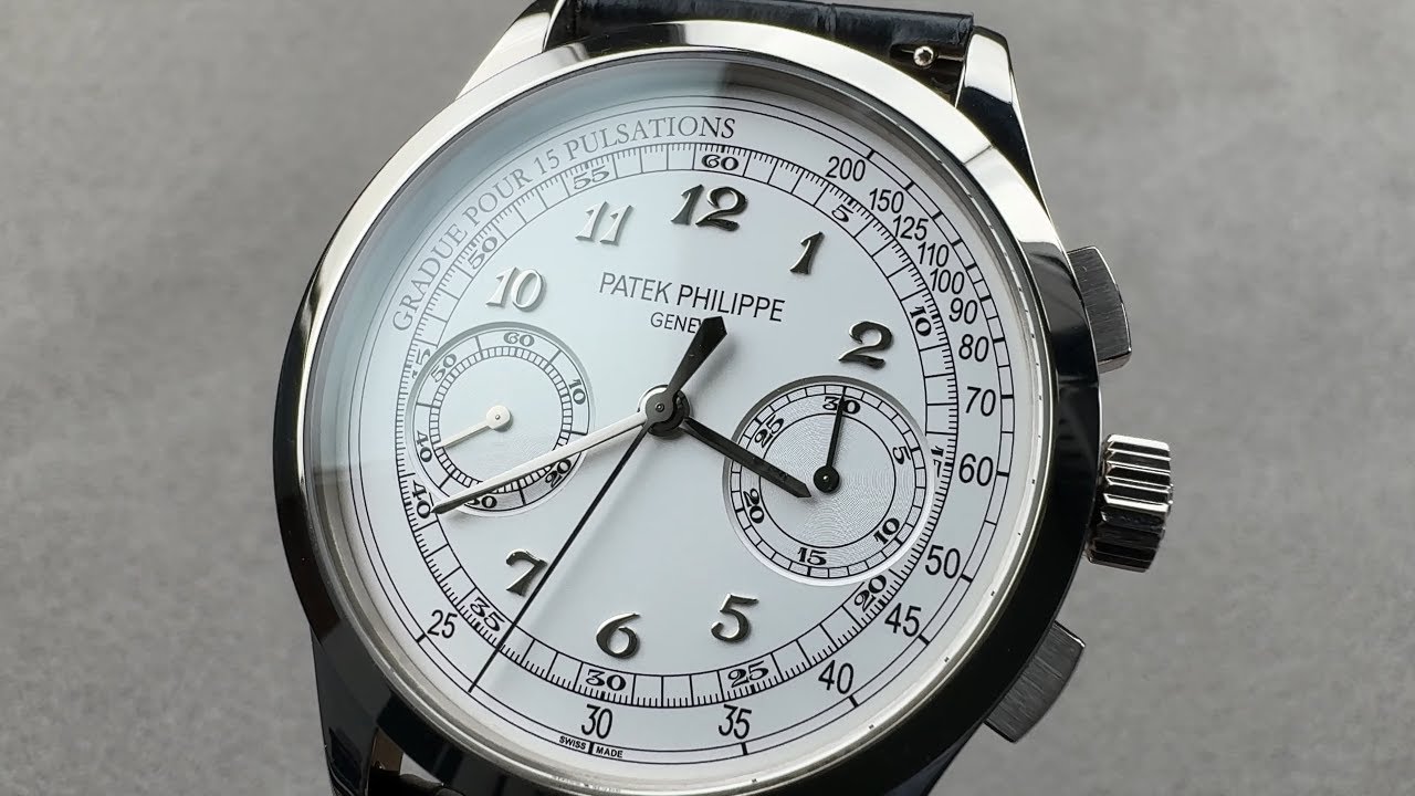 Patek Philippe 5170 Chronograph (5170G-001) - White Gold Silver Dial 40mm Complications Watch Review