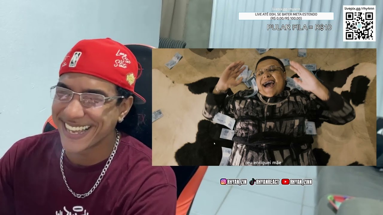 Rhyan REACT | BIGFETT - EU ENRIQUEI MÃE (Official Music Vídeo) dir. @clicanuto