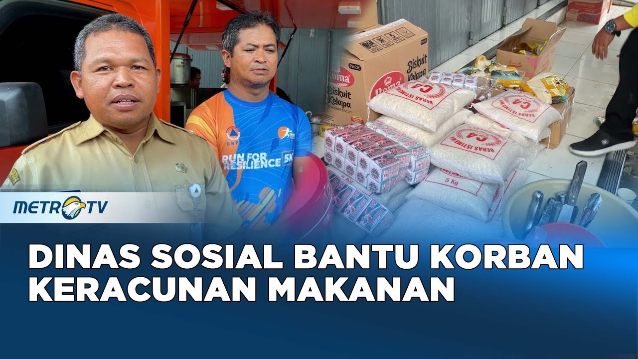 Sigap Bantu Korban Keracunan, Dinsos Buatkan Toillet dan Dapur!