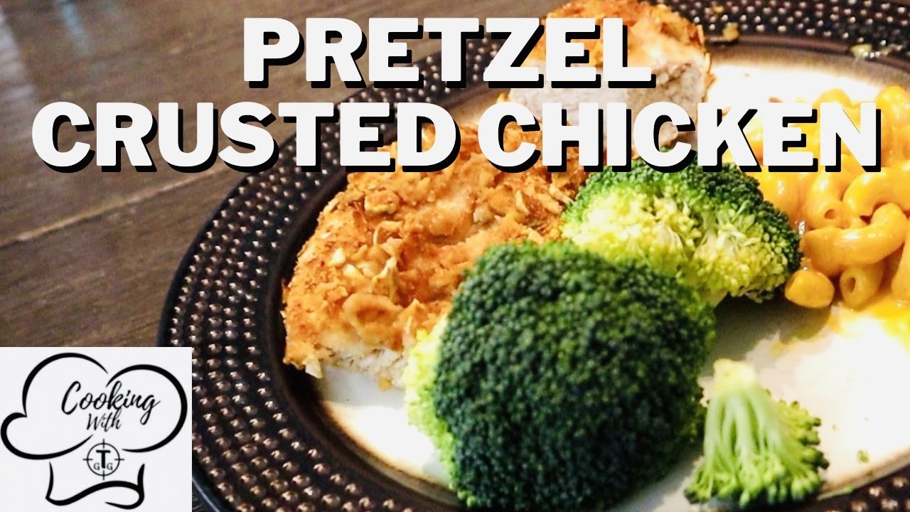 HOW TO AIR FRY CHICKEN BREAST | Pretzel Crusted