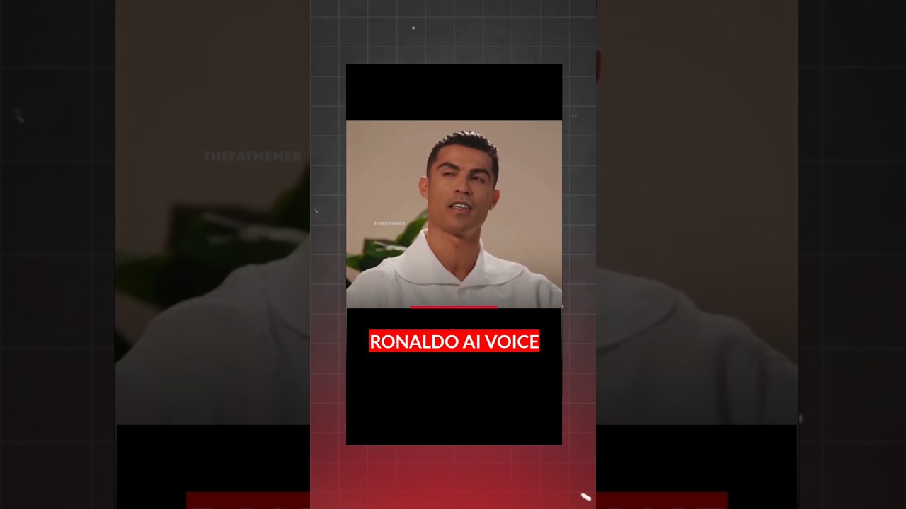 Clone your voice for free | Ronaldo Ai Voice | Ai Voice