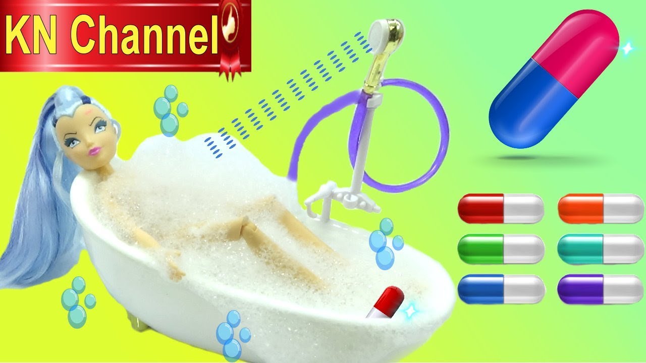 Đồ chơi trẻ em TRỪNG TRỊ PHÙ THỦY ICY BẰNG BỒN TẮM ĐẦY VIÊN THUỐC