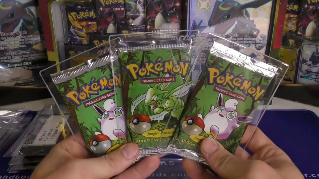 Loads of VINTAGE  Pokemon Packs + MEGA PULL !!!