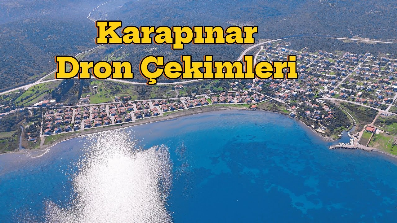 Urla Gülbahçe Karapınar Dron Görüntüleri