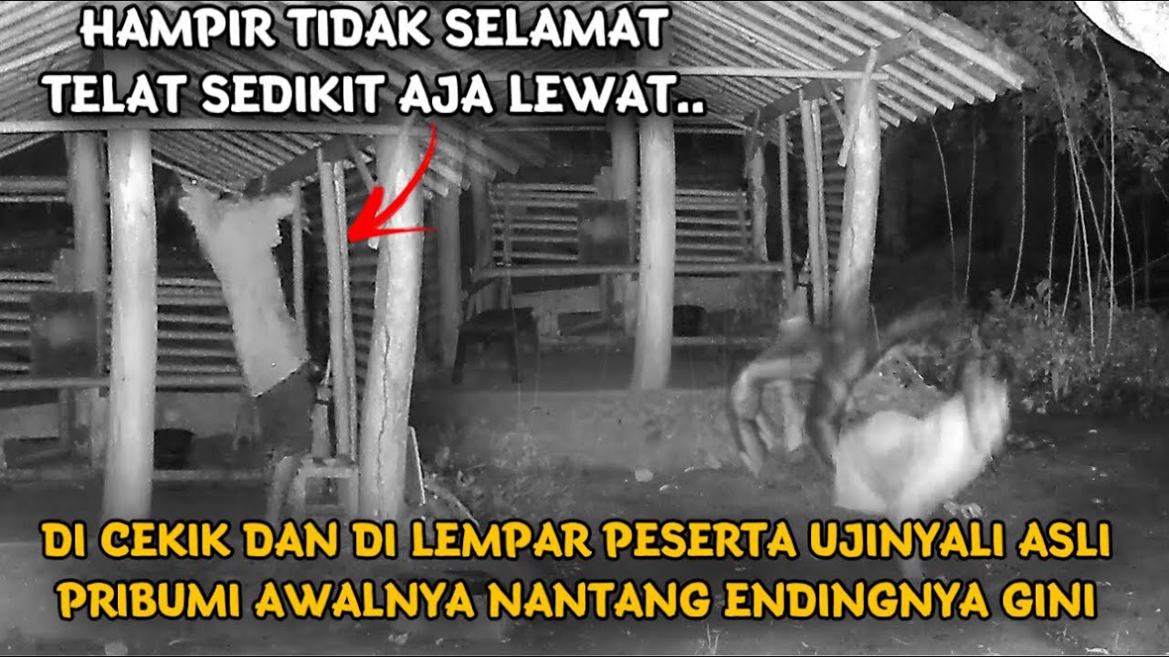 UJINYALI TERGILA ! PESERTA HAMPIR TIDAK SELAMAT TERLALU NGREMEHIN LOKASI GARA-GARA INI
