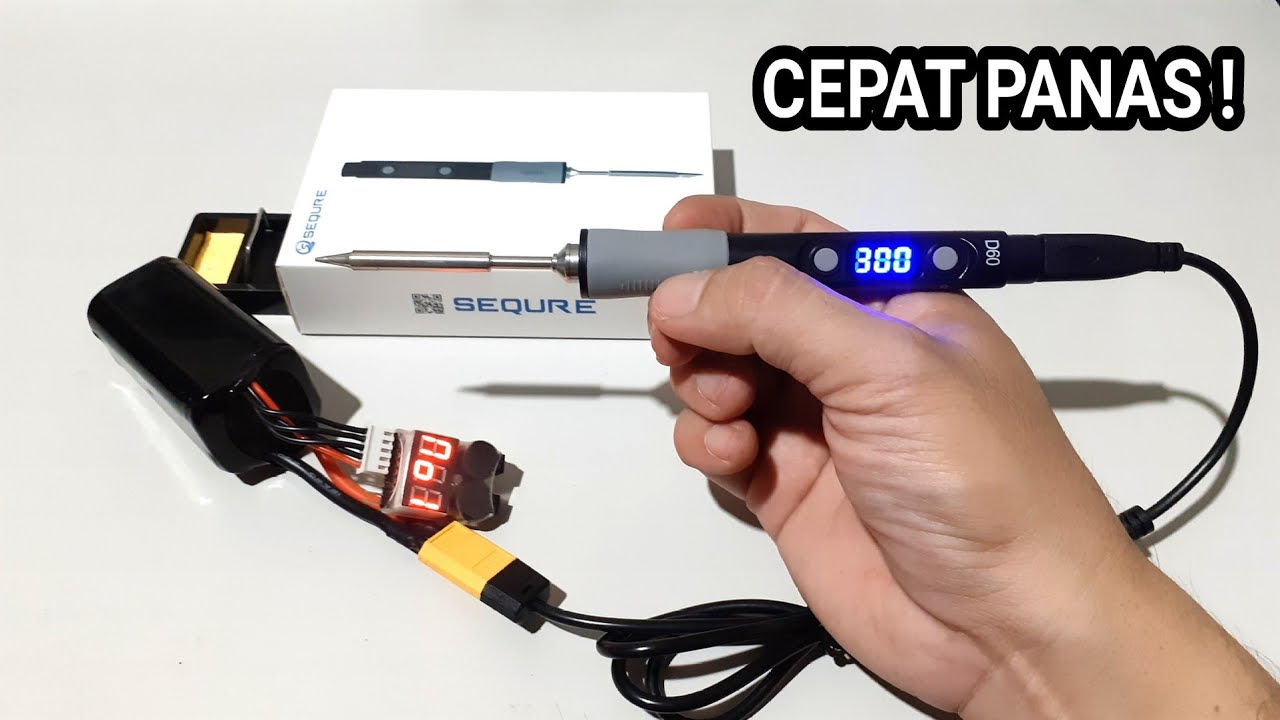 SEQURE D60 - Solder Portable Terbaik 🇮🇩