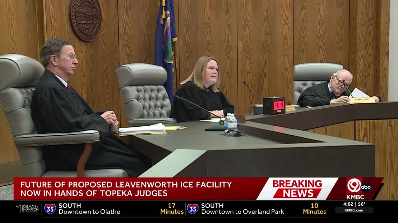 Kansas appeals court hears arguments in Leavenworth&ndash;CoreCivic detention center zoning dispute