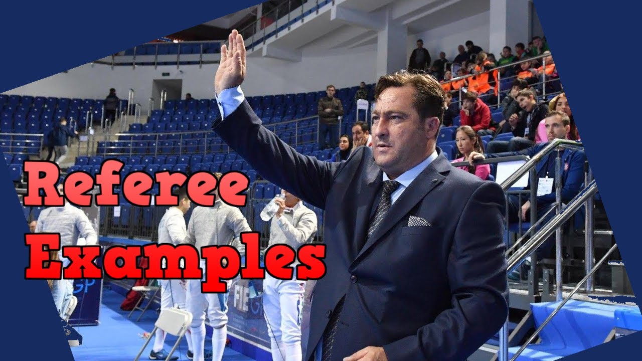 Sabre Refereeing Examples: Reprise D'Attaque