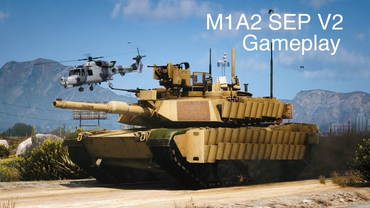 War Thunder- M1A2 SEP V2 Gameplay