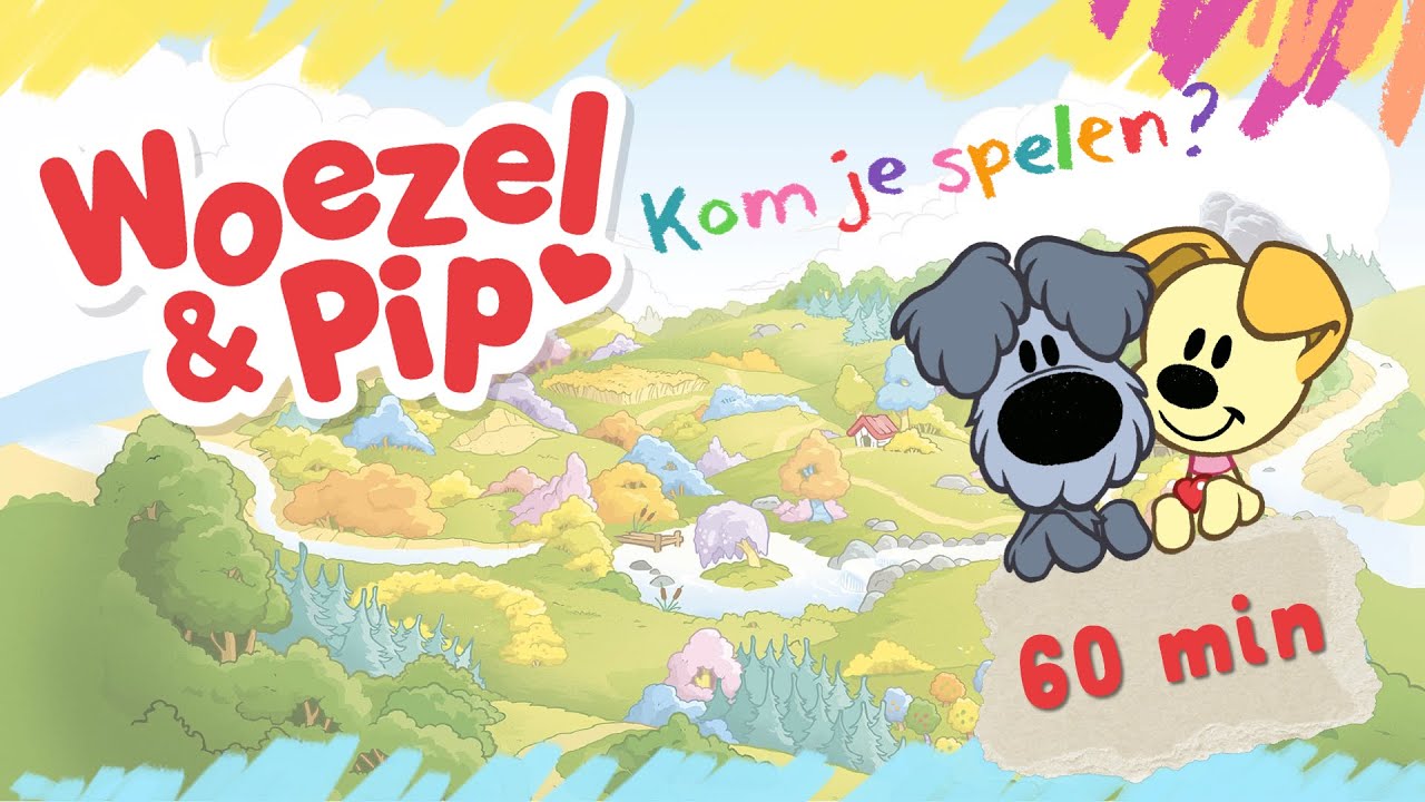 ⭐️  Woezel & Pip Afleveringen ⭐️   - 60 minuten compilatie 🐾