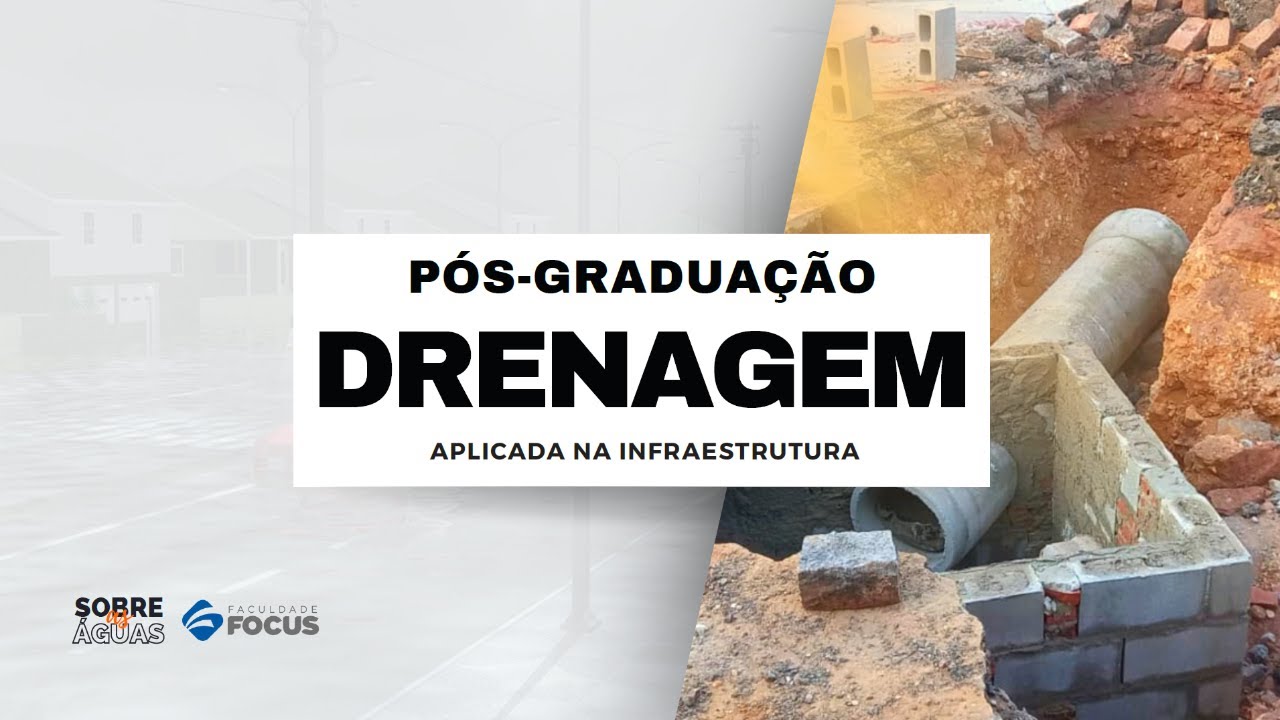 Abertura de Matrículas | Pós | Drenagem Aplicada na Infraestrutura | [FEV5] [T5]