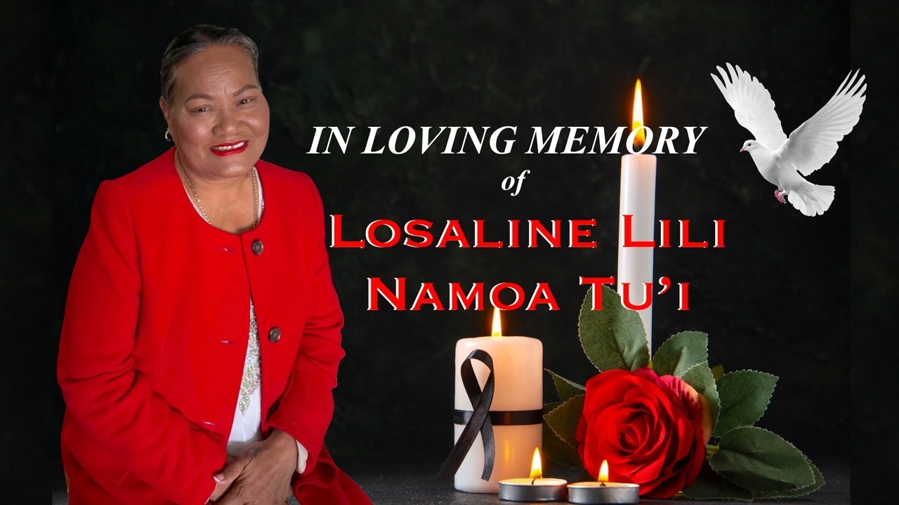 In Loving Memory of Losaline Lili Namoa Tu’i - Family Service