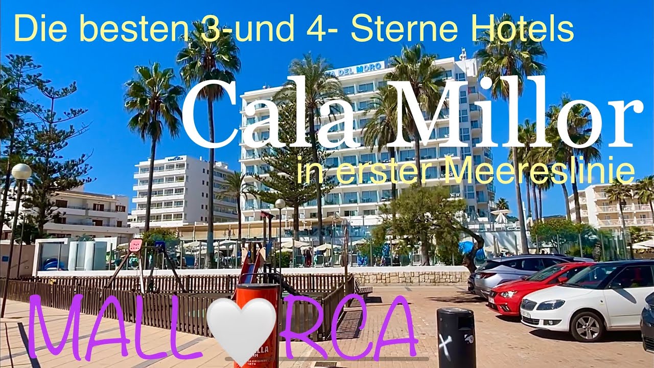 Cala Millor🌴🏖️MALLORCA island💙Die BESTEN 3-und 4-STERNE HOTELS💙spain #mallorca #travel #video