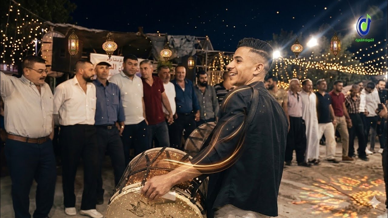 ج 2 حفل عقد قران مناف الحاج علي/ الفنان مفيد الشيخ عتابا مع دبكة عرب