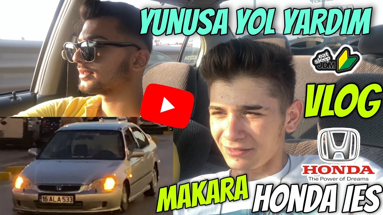 YUNUSA YOL YARDIMA GIDIYORUZ MAKARA DOLU VIDEO HONDA IES #izmir #berkcakmak #honda