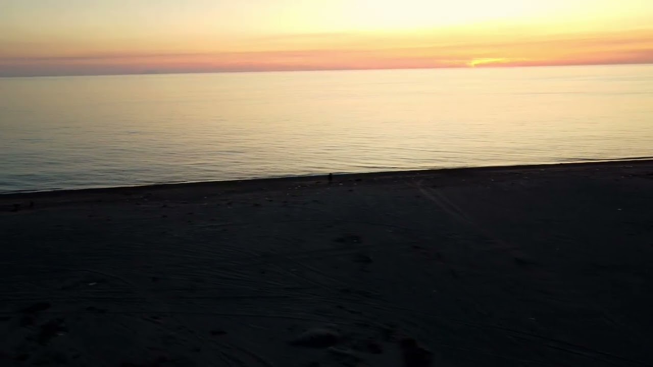 ⛱️🐚 Bellissimo Tramonto alla Marina di Curinga _ LIDO SIRENE _ #Catanzaro #calabria ⛱️🌊