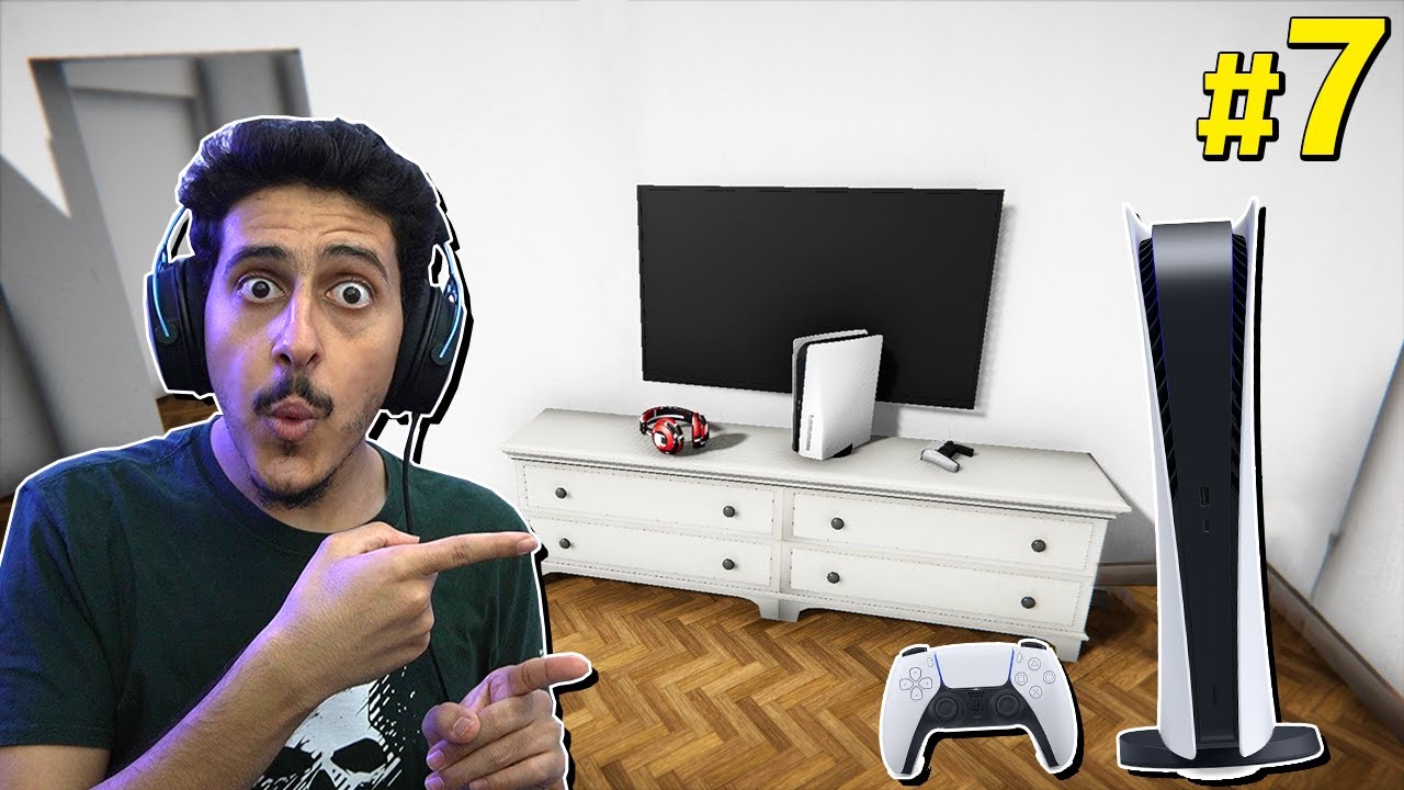 محاكي اليوتيوبر #7 : شريت بلايستيشن 5 🎮😍 | Streamer Life Simulator