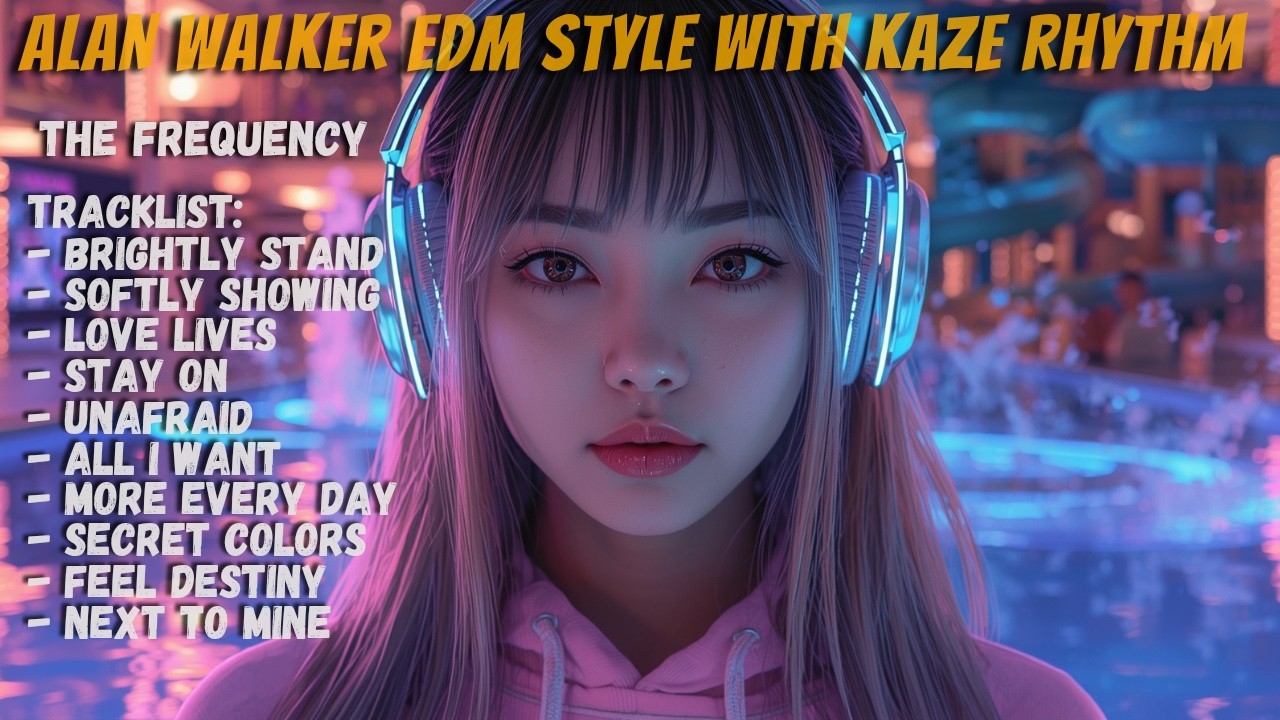 ALAN WALKER STYLE X KAZE RHYTHM || THE FREQUENCY || EDM SONGS FULL ALBUM 2026