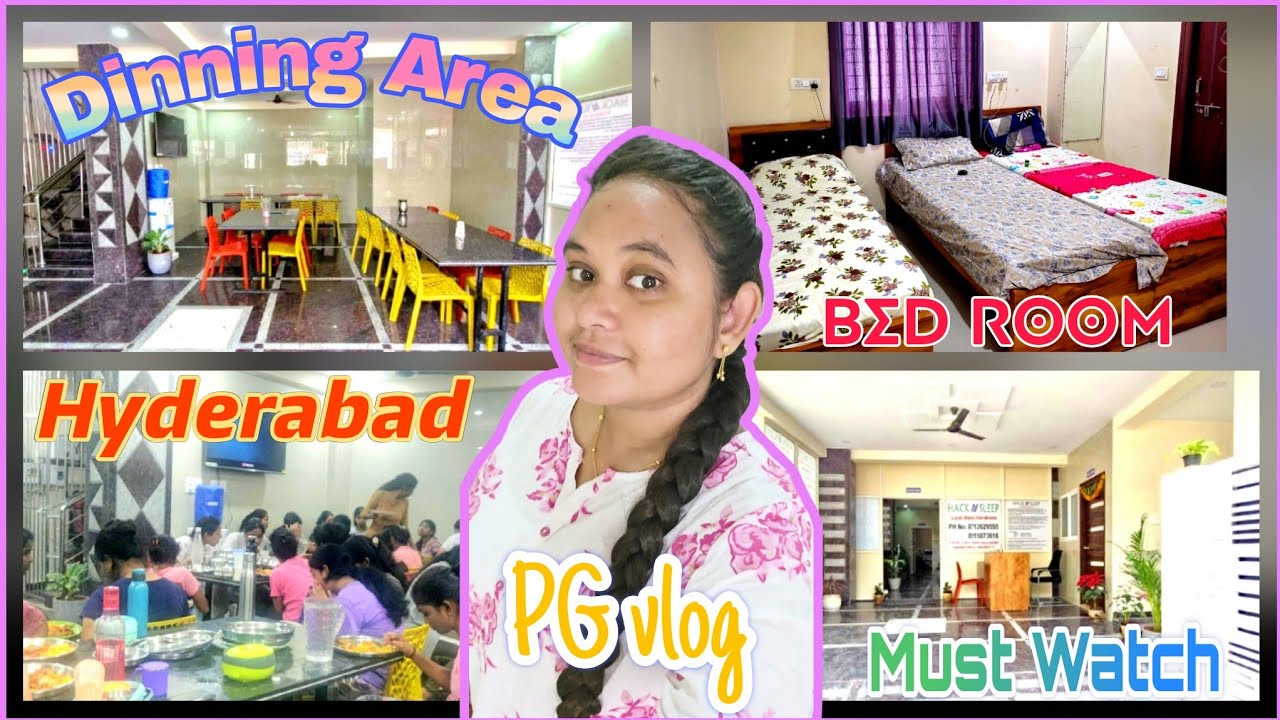 Best PGs in Hyderabad | My PG Vlog😍 | PG Tour |Near to Gar towers, cognizant , Capgemini,etc Kokapet