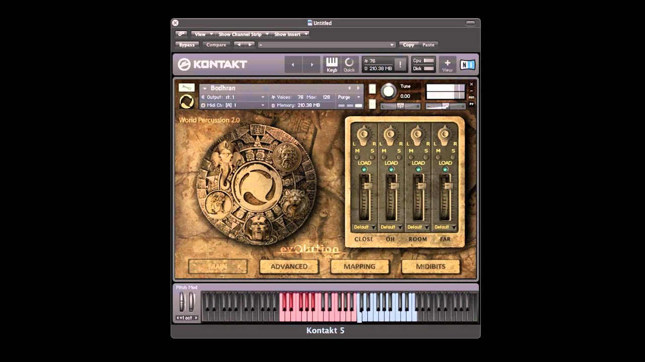 Evolution Series World Percussion 2.0: Individual Instrument Demo 'Bodhran'