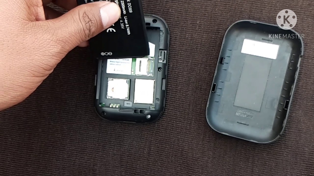 How to insert sim in Jazz 4G device in slow motion