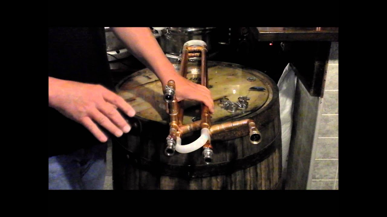 Building a counter flow chiller