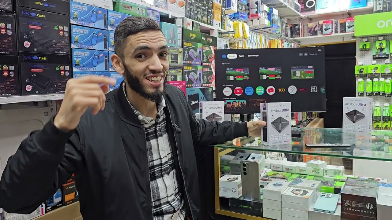 أحسن اختيار فالسوق حالياً! 🔥ANYBOX ULTRA Google TV 🚀سرعة خيالية مع   WiFi 6G⚡