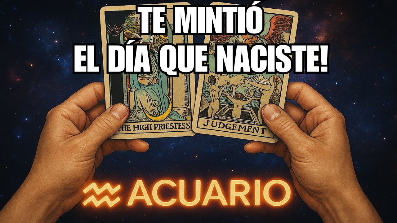 ACUARIO♒LA MUJER QUE ESTUVO EN TU PARTO NO DIJO LA VERDAD SE REVELA LA PROFECÍA! #tarot