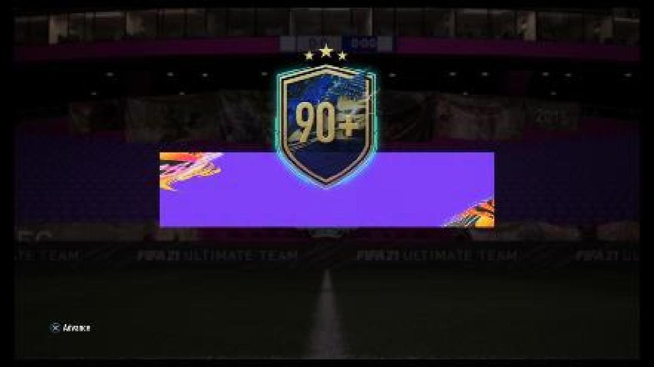 Fifa 21 90+ Deluxe TOTS upgrade!