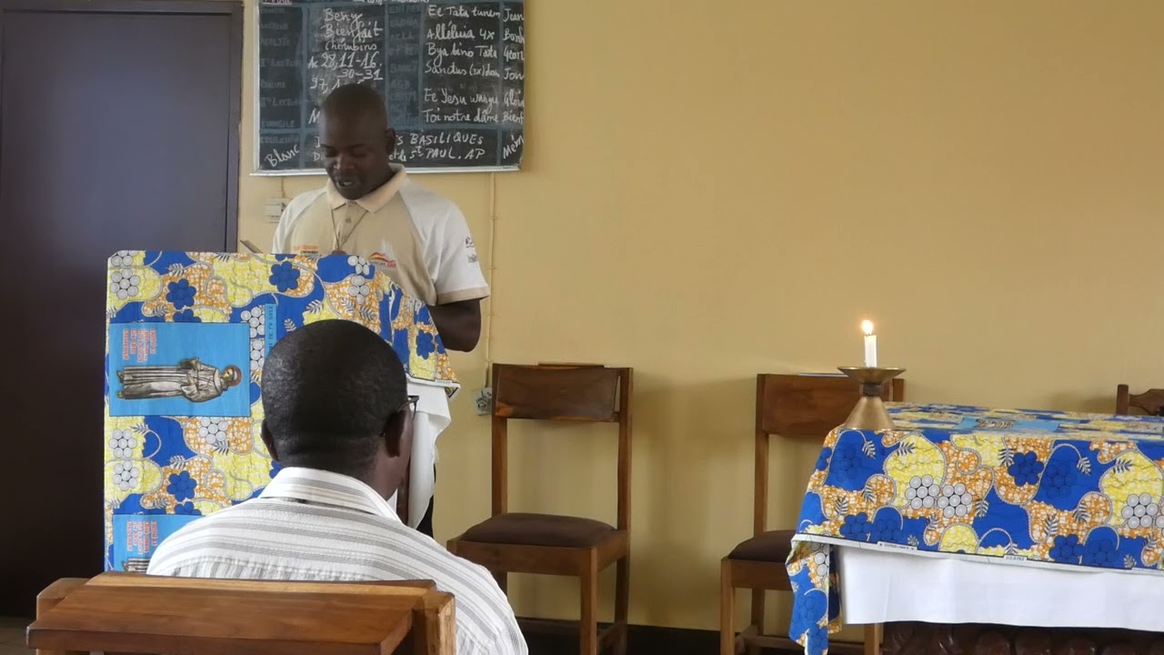 La vie au noviciat Ofm à Kigoma/Lubumbashi
