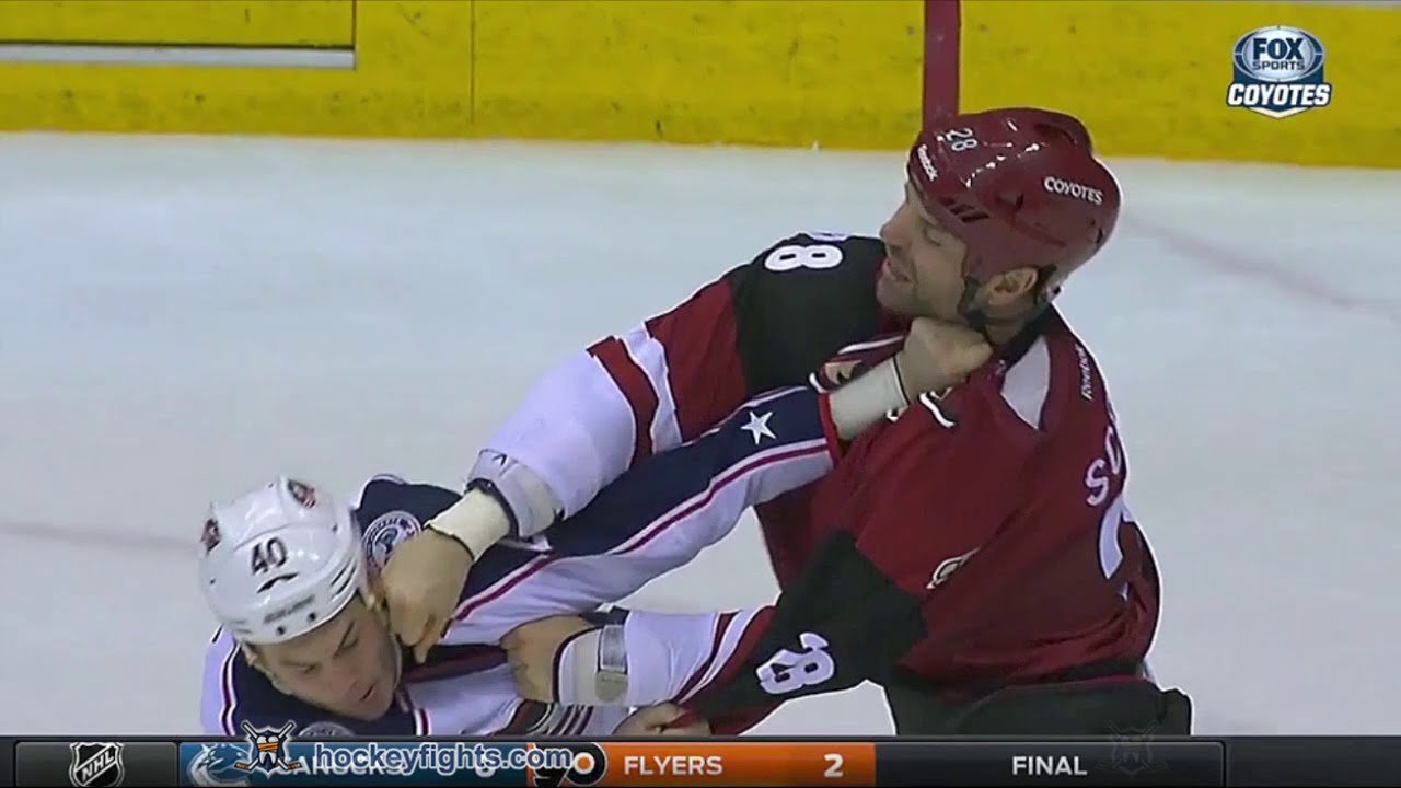 Jared Boll vs John Scott Dec 17, 2015