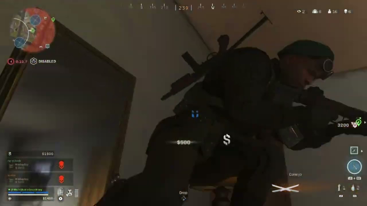 Toxic sword clips Ninja Monkey!! #cod #warzone #toxicgameplay #rebirthisland