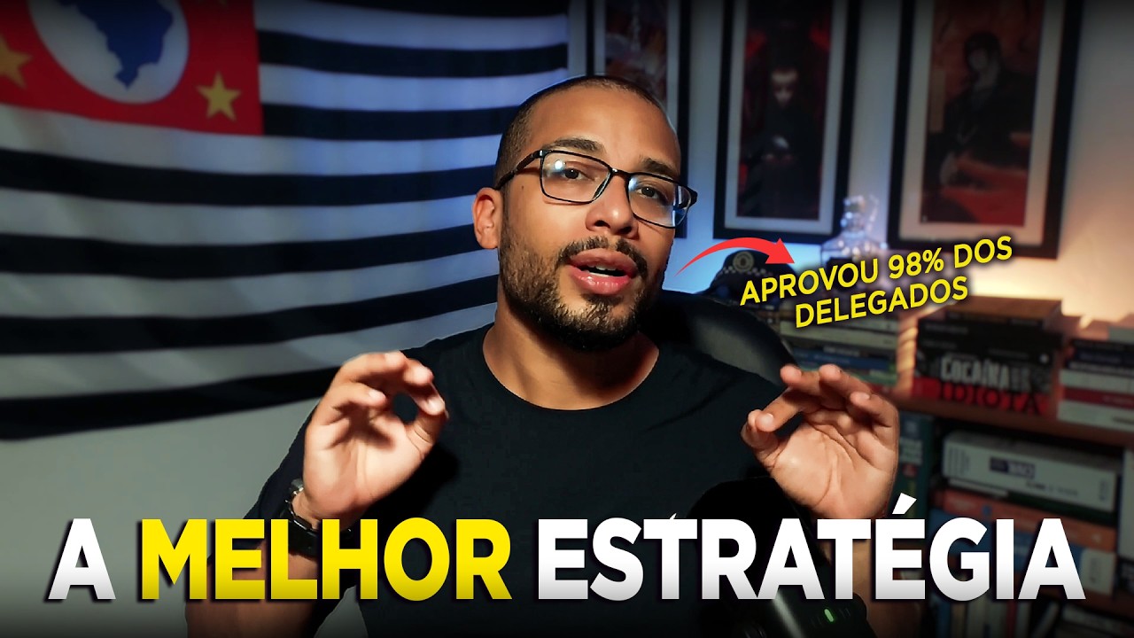 Delegado de Polícia: 27% REPROVAM assistindo videoaula - o padrão REAL dos aprovados (Pesquisa)