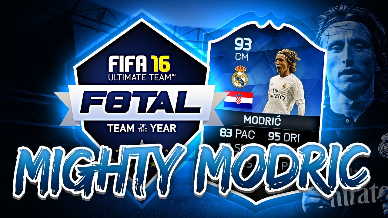 ОМГ, МОГУЩЕСТВЕННЫЙ МОДРИЧ ИЗ КОМАНДЫ ГОДА ВЕРНУЛСЯ! #1! FIFA 16 ULTIMATE TEAM