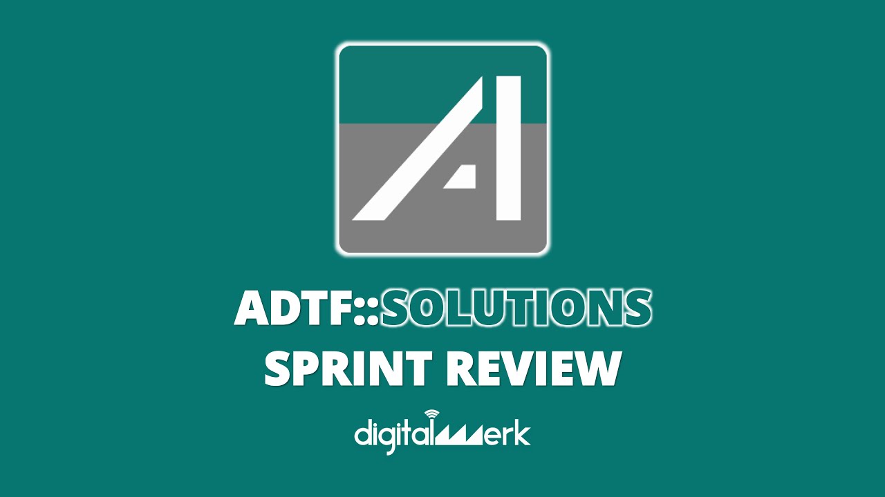 ADTF::SOLUTIONS Sprint Review (PI 26.1, Sprint 1)
