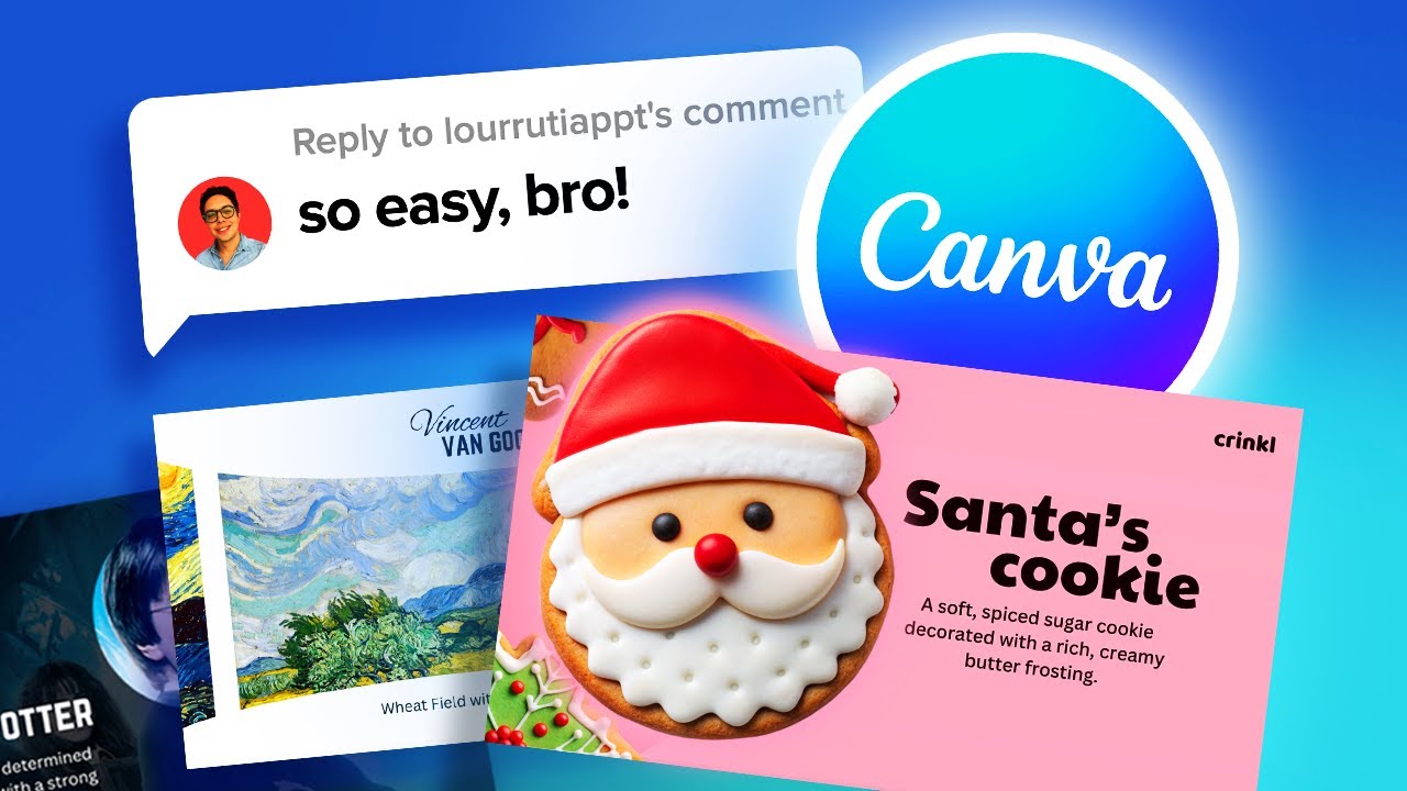 How I made these VIRAL CANVA Presentations 🤯