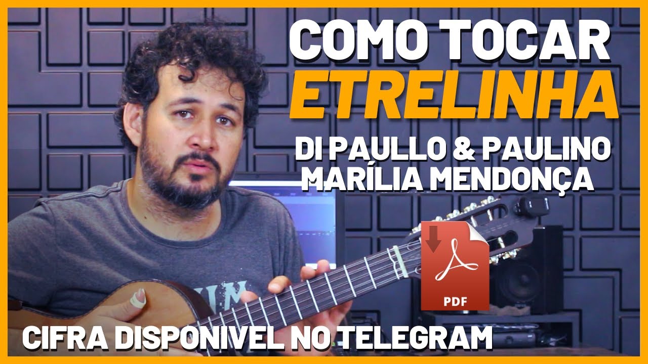 ESTRELINHA - Di Paullo & Paulino Part. Esp. Marília Mendonça | Como Tocar | Viola Caipira | Aula