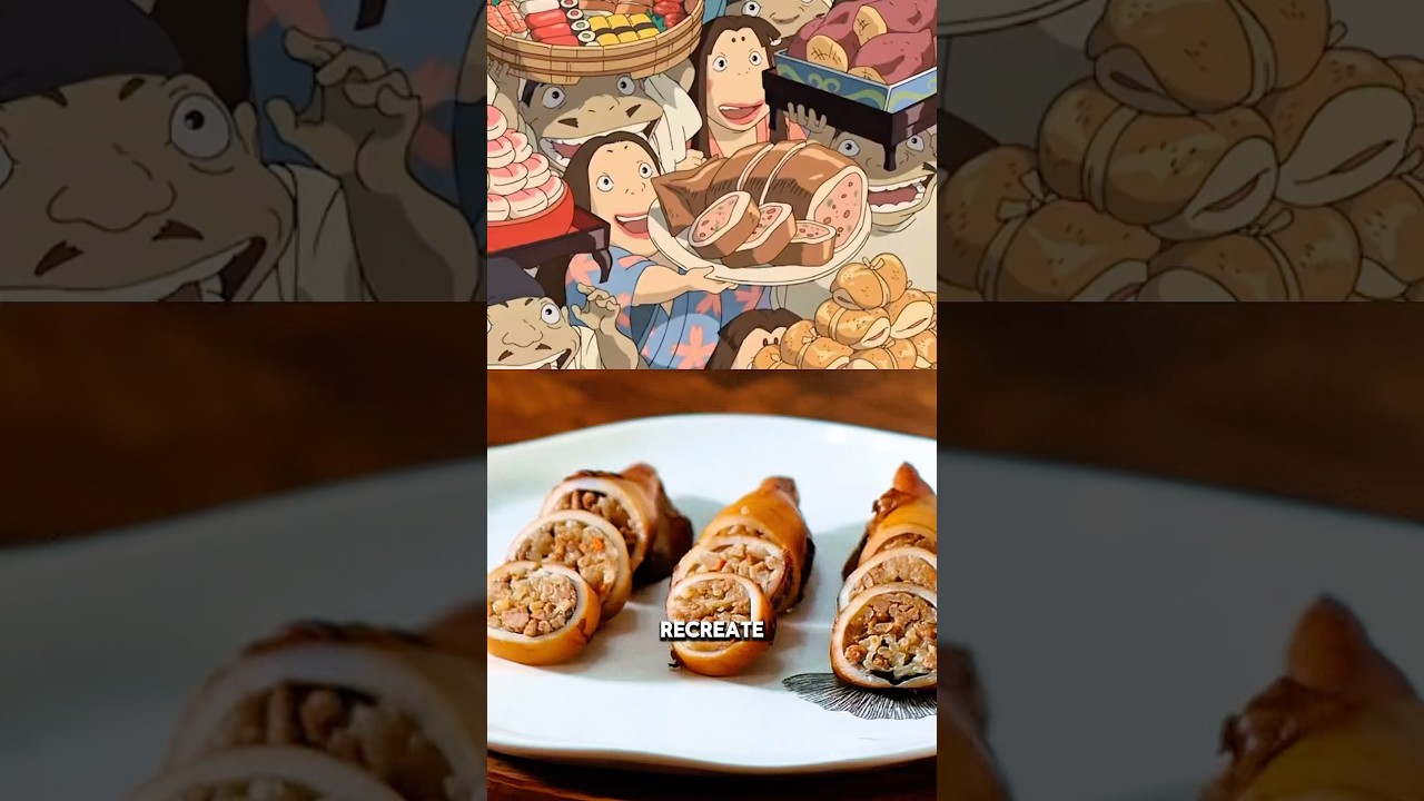Recreating the Stuffed Squid from Spirited Away #shorts