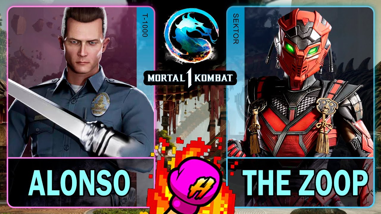 MK1 Alonso (T-1000) VS The Zoop (SEKTOR)🥊Mortal Kombat 1🥊4K 60ᶠᵖˢ