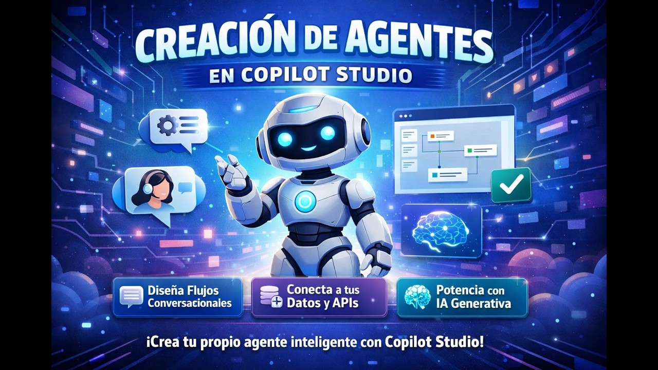 Copilot Studio ¿Cómo crear de un agente predeterminado sin código?