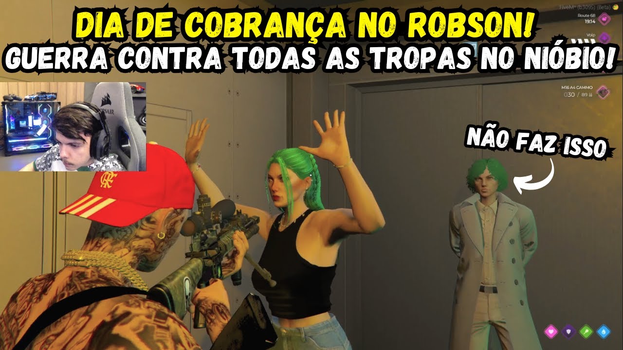 O DIA DA COBRAN&Ccedil;A NO ROBSON!  💀 | VALENTINA AJUDOU O BK !? TODAS AS TROPAS X TURQUIA NO NI&Oacute;BIO! 🔥🇹🇷