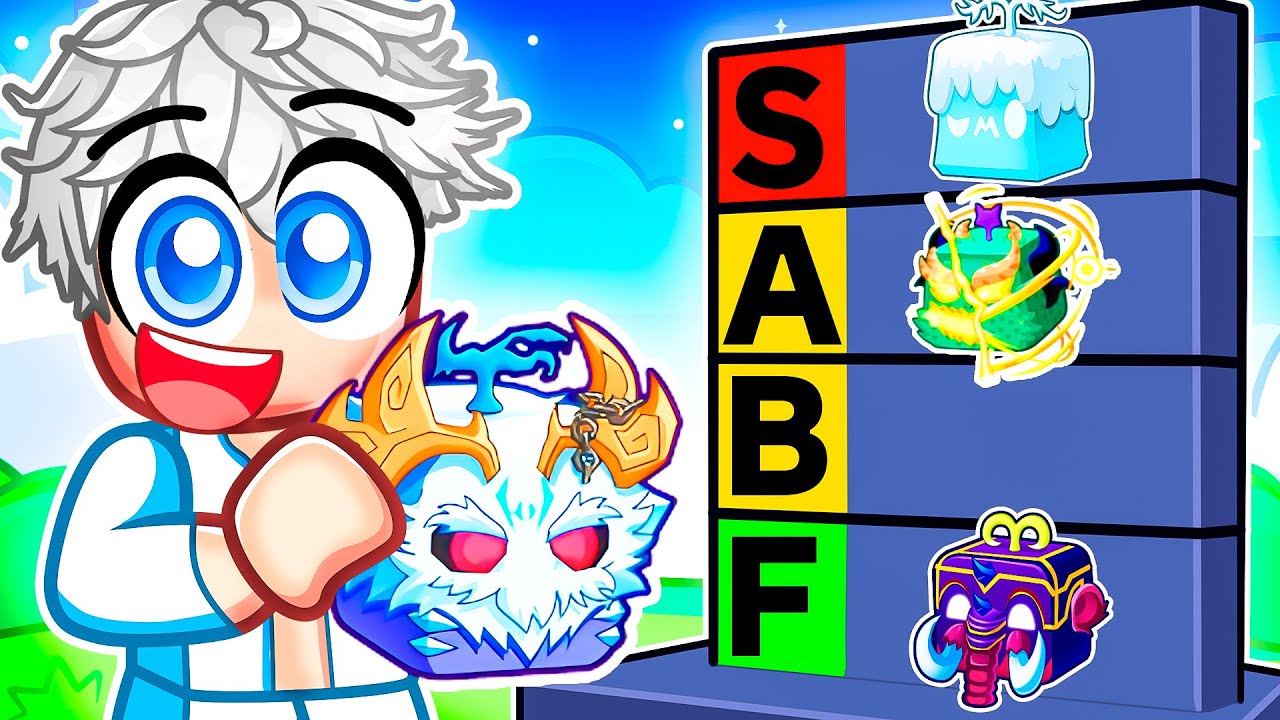Roblox Blox Fruits But I RATE LOGIA FRUITS!