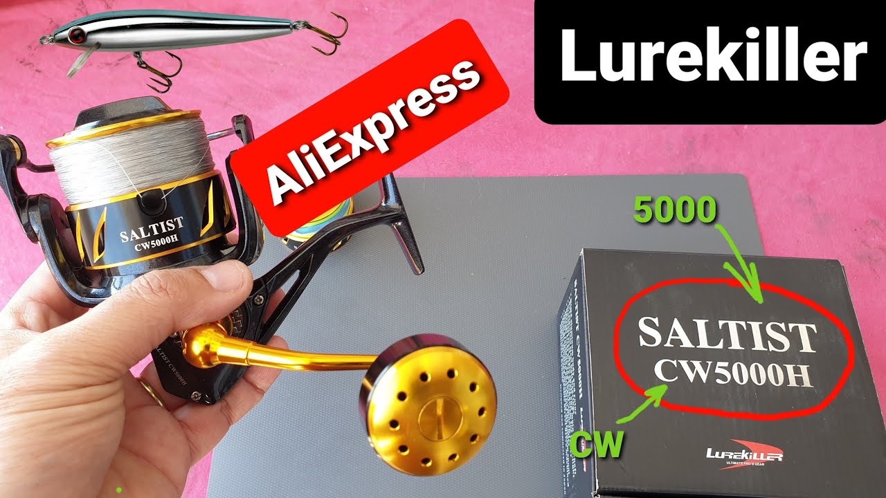 LUREKILLER SALTIST CW5000 | Moulinet P&ecirc;che aux Leurres | AliExpress