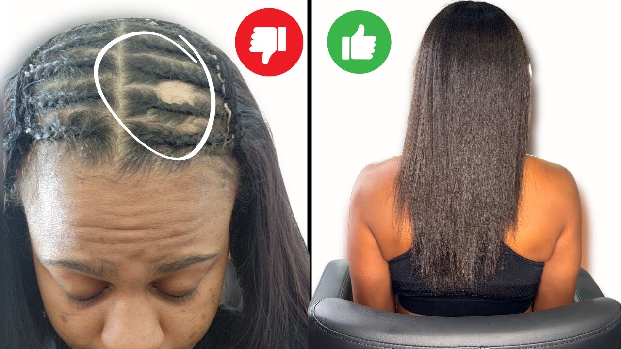 YES! YOU CAN GROW LONGER AND HEALTHIER HAIR WITH WEAVES  | LAS VEGAS WEAVES