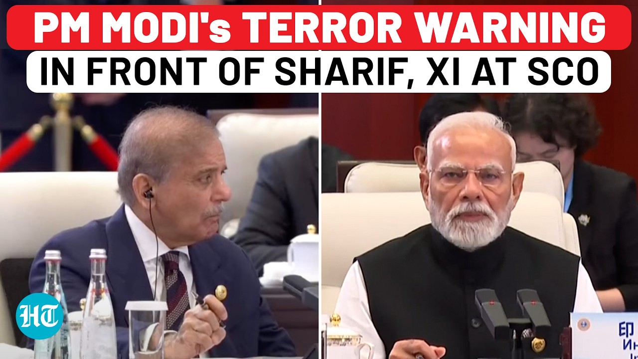 Full Speech: PM Modi's Terror Warning, Pahalgam Message In Front Of Pakistan's Sharif| Xi,Putin,SCO