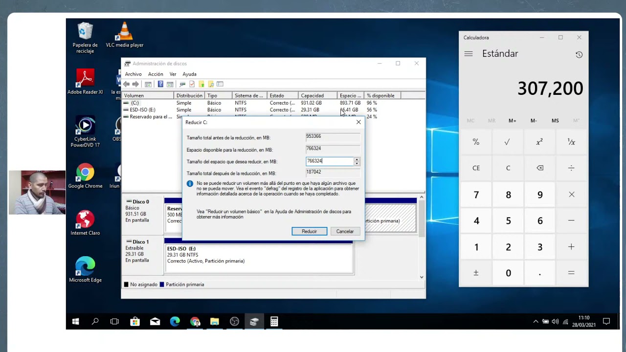 Particionar Disco Duro en Windows 11 o cualquier windows
