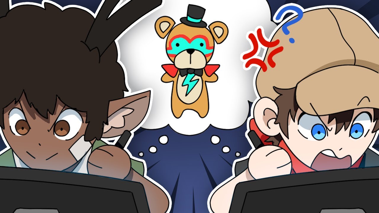 drawing fnaf security breach characters from memory