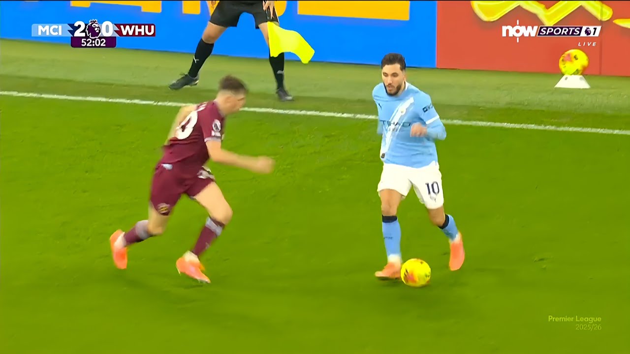 Rayan Cherki vs WestHam | Magic Touches & Creative Masterclass 