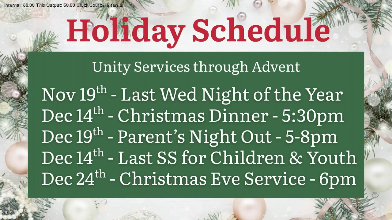 Monthly Combined Traditional and Contemporary Service @ FBCM